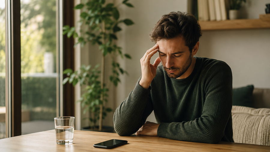 Illustration du stress comme déclencheur de l’envie de fumer
